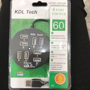 KDL| 8 Port| USB Hub